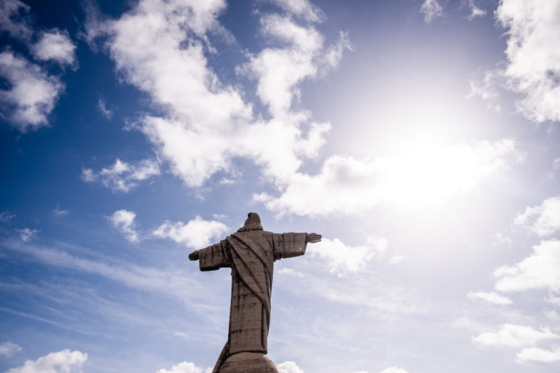 Cristo Rei, atração na Ilha da Madeira. Foto de Roberta Caldas Schmoi todos os direitos reservados